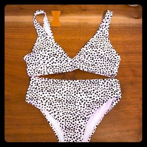 Animal print bikini